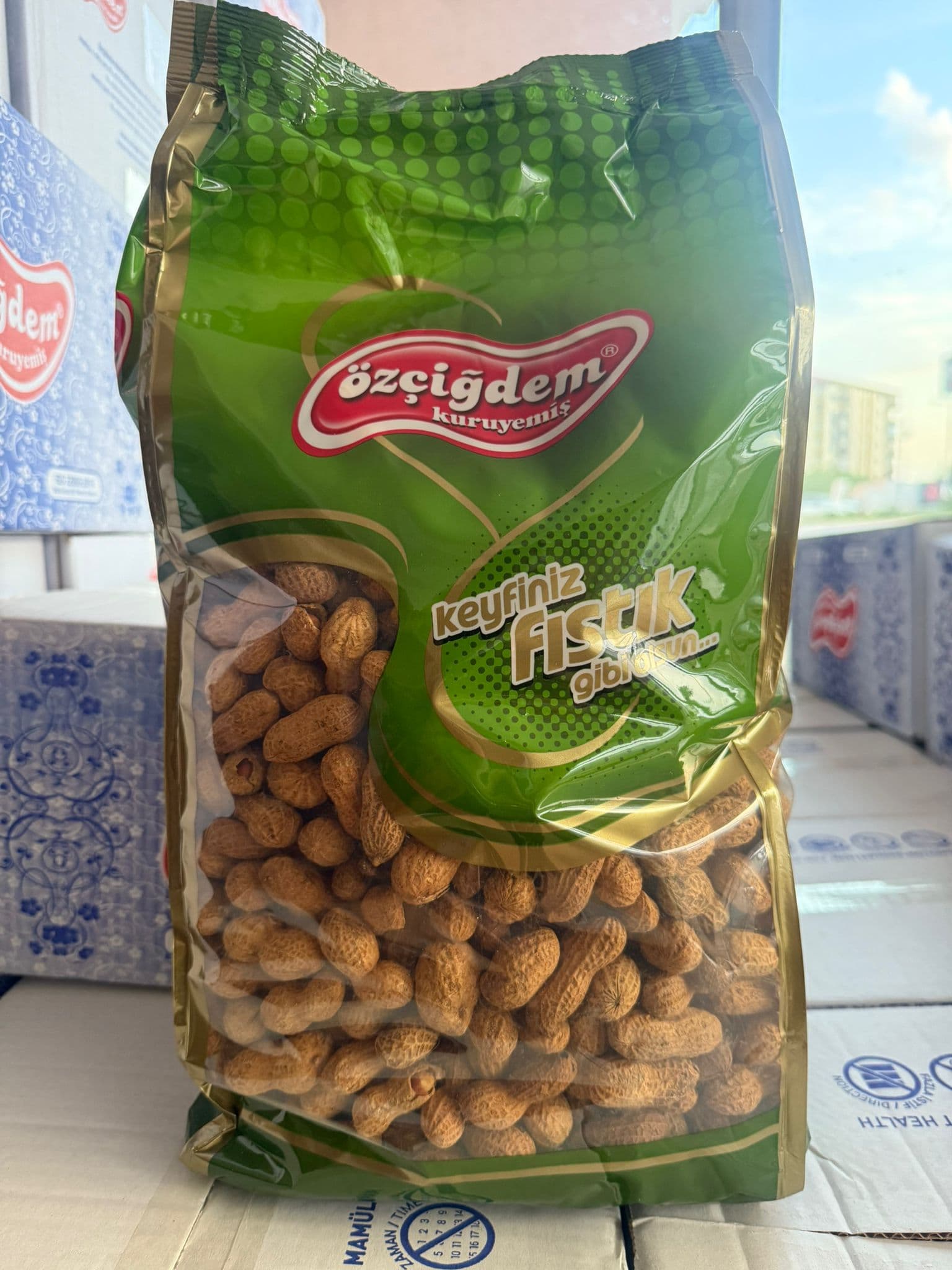 ÖZÇİĞDEM KAVRULMUŞ KABUKLU YER FISTIĞI 2 KG