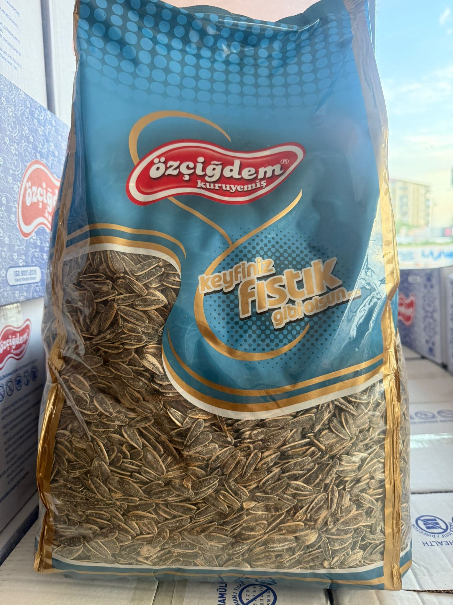 ÖZÇİĞDEM TUZLU SİYAH ÇEKİRDEK 5 KG